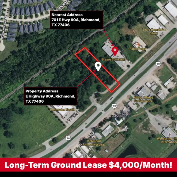 More Photos Of 701 E Highway 90A, Richmond Land For Lease