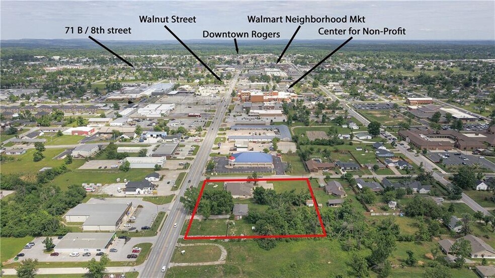 Primary Photo Of 1500 W Walnut St, Rogers Land For Sale