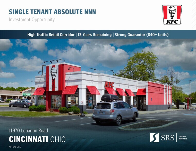 Primary Photo Of 11970 Lebanon Rd, Sharonville Fast Food For Sale