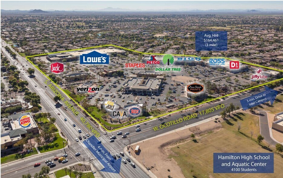 More Photos Of S Arizona Ave @ Ocotillo Rd, Chandler Unknown For Lease