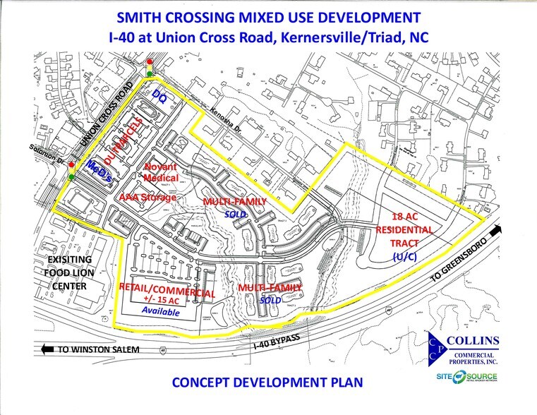 1485 Union Cross Rd, Kernersville, NC 27284 Land For Sale