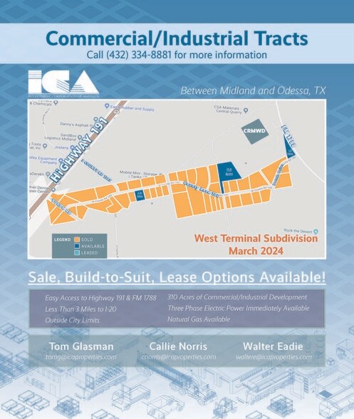 Primary Photo Of 8640 W Highway 191, Odessa Land For Sale