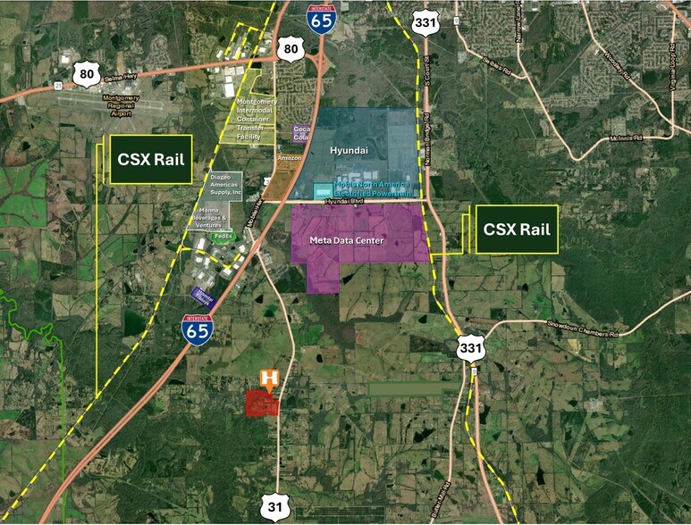 More Photos Of 9712 US Highway 31, Hope Hull Land For Sale