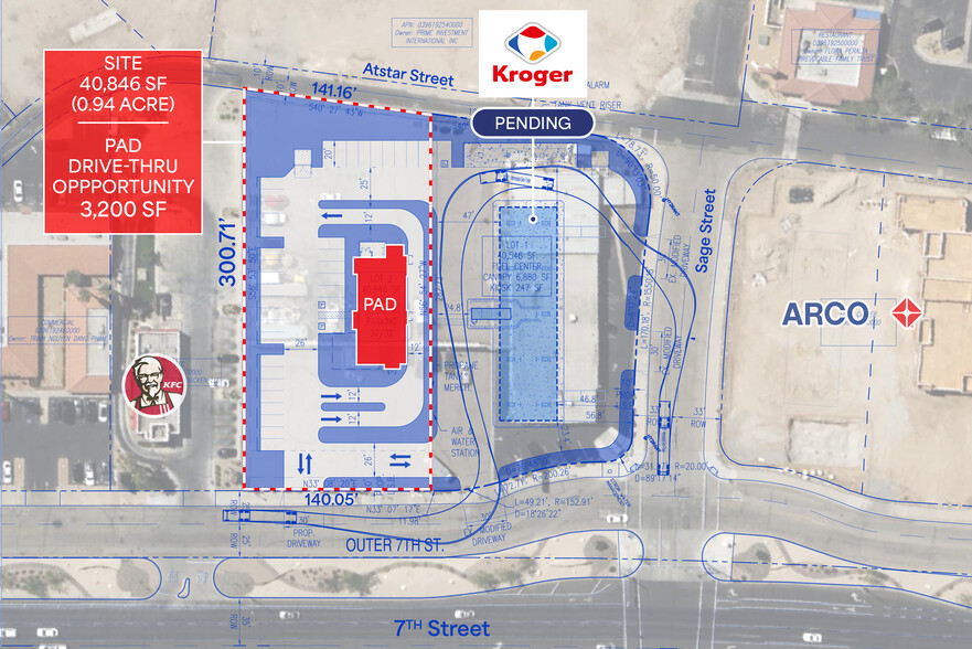 Primary Photo Of SWC Outer 7th St @ Sage St, Victorville Land For Lease