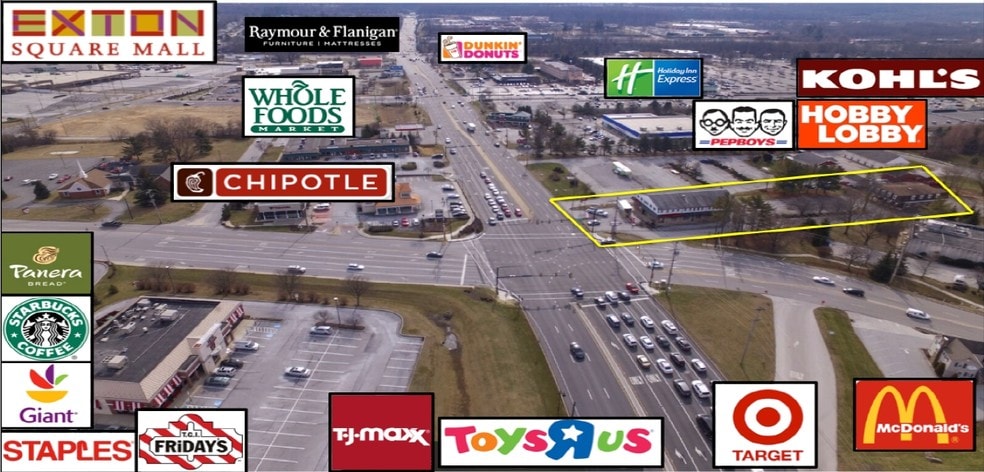 More Photos Of 224-228 N Pottstown Pike, Exton Storefront Retail Office For Lease