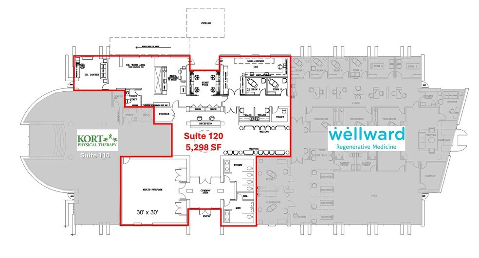 More Photos Of 101 N Eagle Creek Dr, Lexington Medical For Lease