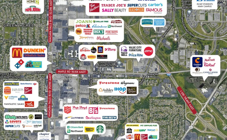 More Photos Of 1925 Niagara Falls Blvd, Buffalo Restaurant For Sale