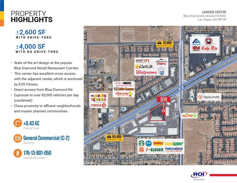 More Photos Of 5025 Blue Diamond Rd, Las Vegas Unknown For Lease