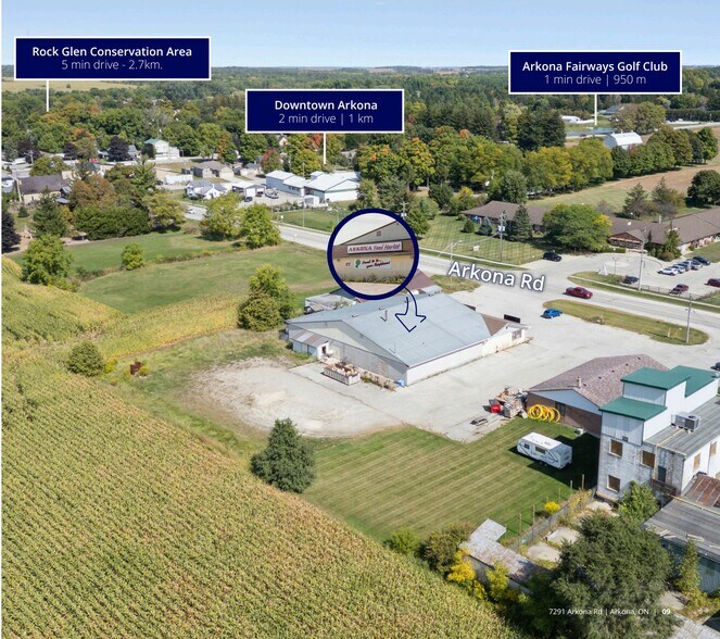 More Photos Of 7291 Arkona Rd, Arkona Industrial For Lease