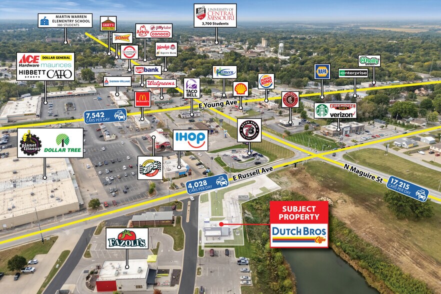 More Photos Of 325 E Russell Ave, Warrensburg General Retail For Sale