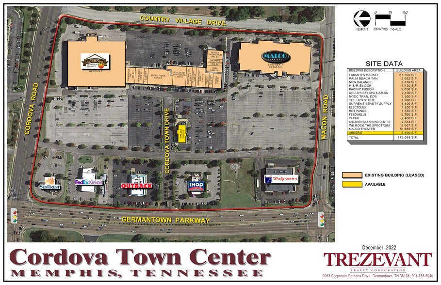 More Photos Of 1134-1150 N Germantown Pky, Cordova Unknown For Lease