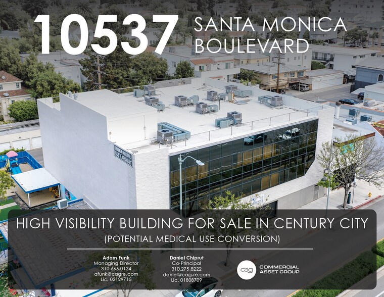 Primary Photo Of 10537 Santa Monica Blvd, Los Angeles Medical For Sale
