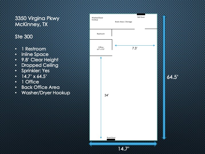 More Photos Of 3350 Virginia Pky, McKinney General Retail For Sale