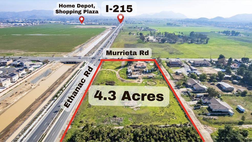 Primary Photo Of 26041 Murrieta Rd, Menifee Land For Sale