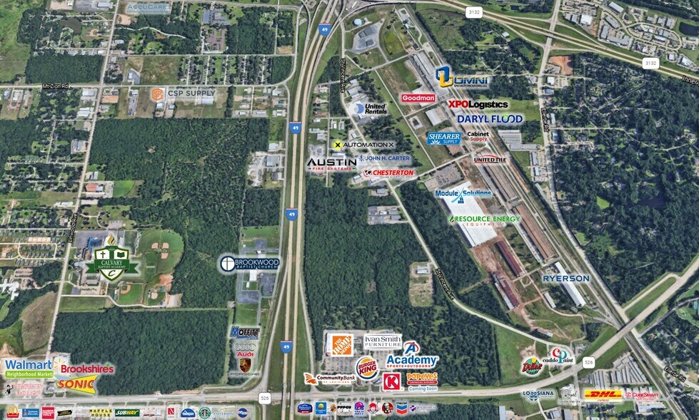 More Photos Of 9101-9431 Slack Rd, Shreveport Unknown For Lease