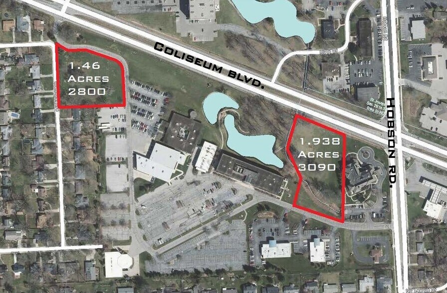 Primary Photo Of 3090 E Coliseum Blvd, Fort Wayne Land For Sale