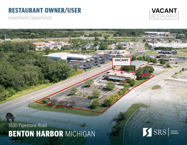 Primary Photo Of 1830 Pipestone Rd, Benton Harbor Restaurant For Sale