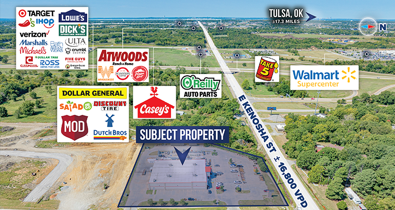 More Photos Of 4777 E Kenosha St, Broken Arrow Freestanding For Sale