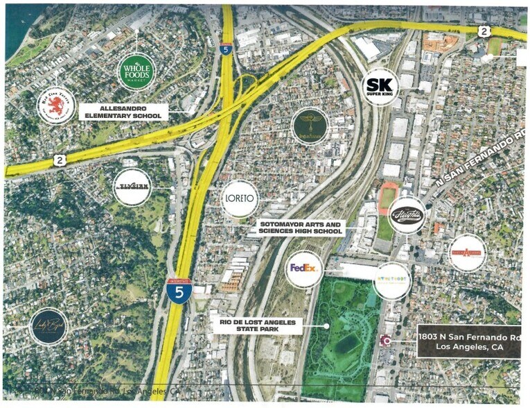 More Photos Of 1803 N San Fernando Rd, Los Angeles Land For Sale