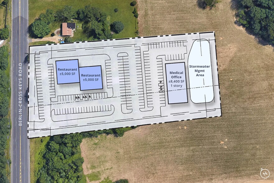 More Photos Of 460-470 Berlin Cross Keys Rd, Williamstown Land For Sale