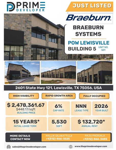 More Photos Of 2601 E State Highway 121, Lewisville Warehouse For Sale