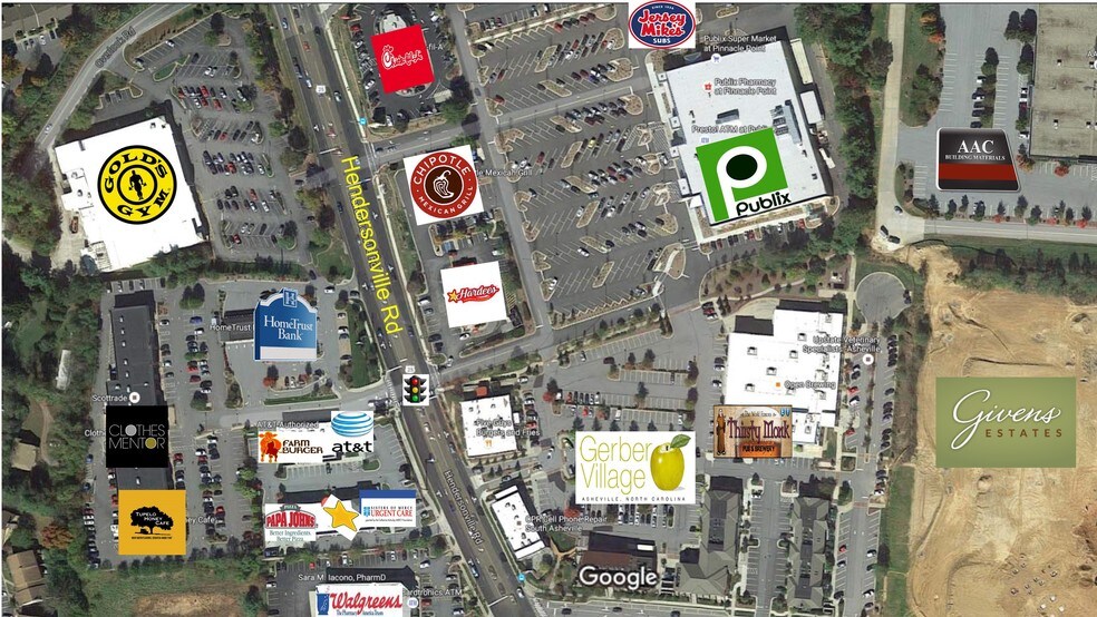 More Photos Of 1833 Hendersonville Rd, Asheville Storefront For Lease