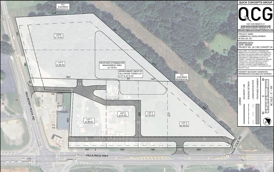 More Photos Of 8050 Villa Rica Hwy, Dallas Land For Lease