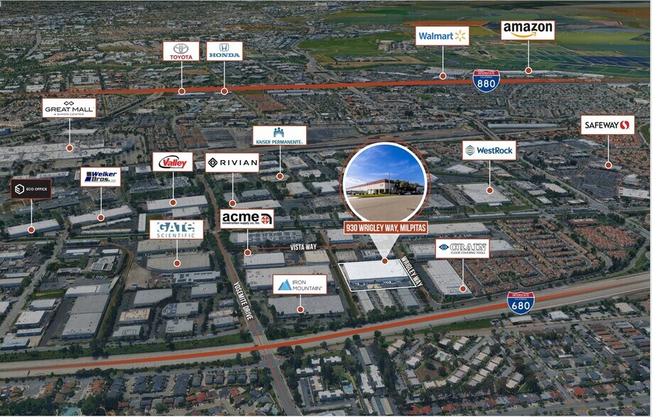 More Photos Of 930 Wrigley Way, Milpitas Warehouse For Lease
