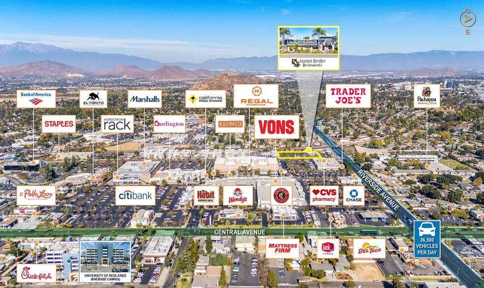 More Photos Of 3525 Merrill Ave, Riverside Restaurant For Sale