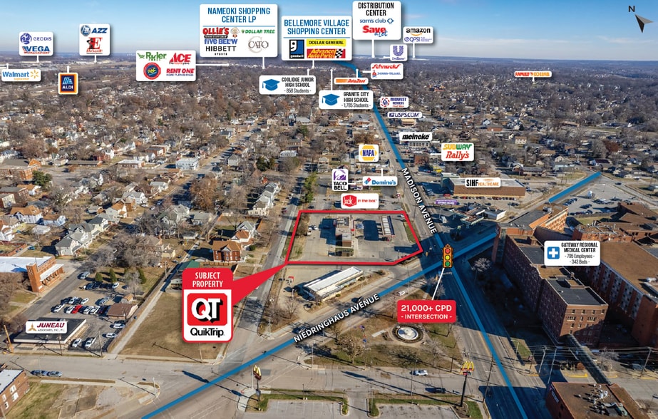 More Photos Of 2159 Madison Ave, Granite City Convenience Store For Sale