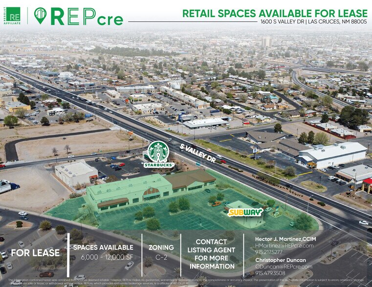 Primary Photo Of 1600 S Valley Dr, Las Cruces Freestanding For Lease