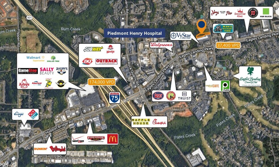 More Photos Of 974 Eagles Landing Pkwy, Stockbridge Land For Sale