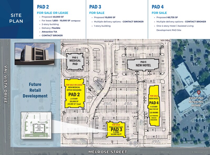 Primary Photo Of 15256 E Melrose St, Gilbert Land For Sale