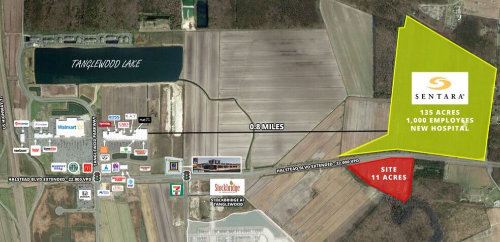 Primary Photo Of US 17 Bypass and Halstead Blvd Exit, Elizabeth City Land For Sale