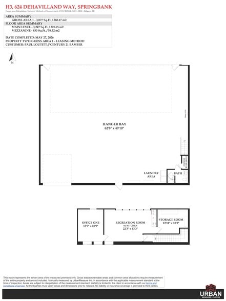 More Photos Of 624 Dehavilland Way, Calgary Airplane Hangar For Sale
