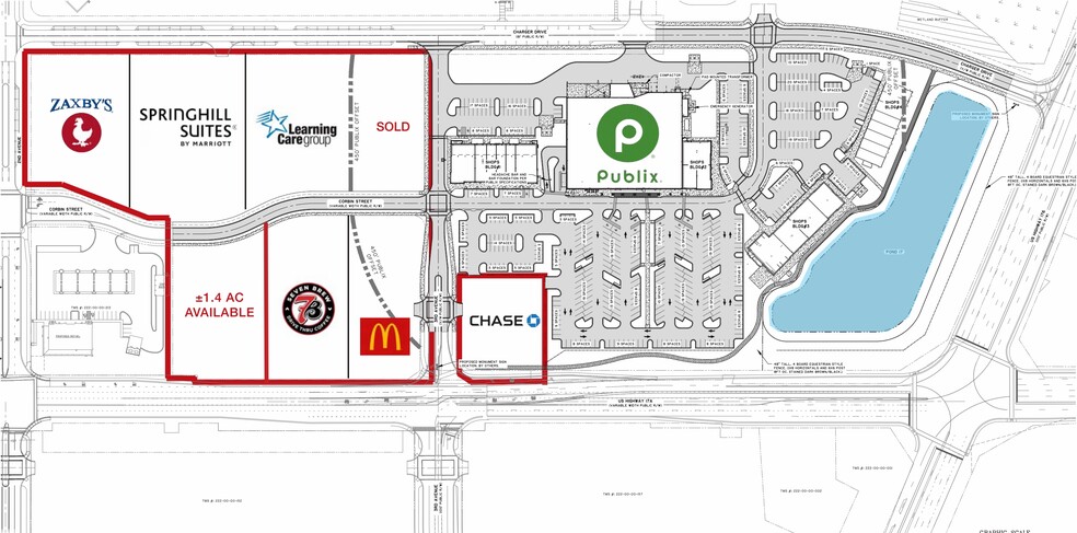 More Photos Of Hwy 17 & Hwy 176 Hwy, Summerville Unknown For Lease