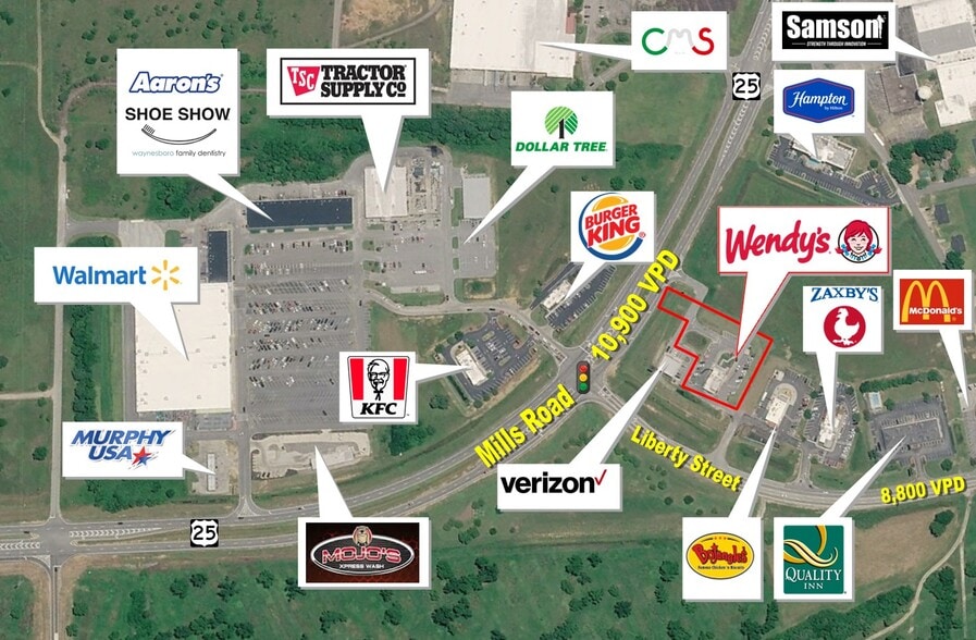 More Photos Of 200 Virginia Pky, Waynesboro Fast Food For Sale