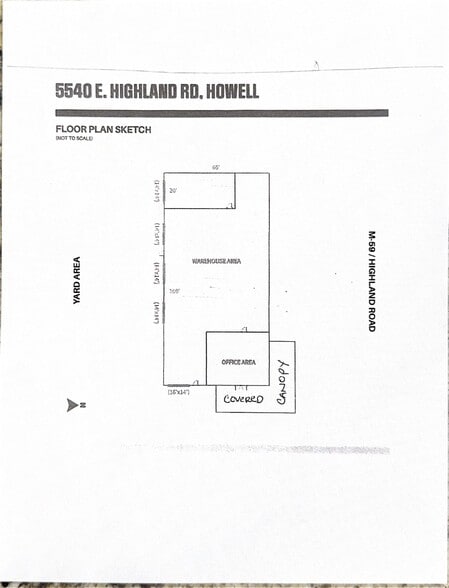 More Photos Of 5540 E Highland Rd, Howell Warehouse For Lease