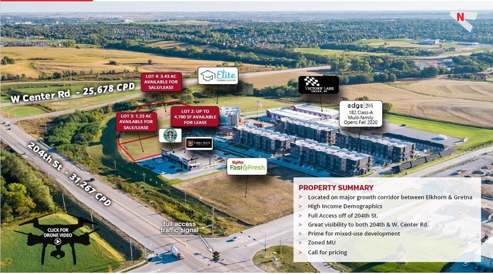 Primary Photo Of 3205 S 204th St, Omaha Land For Sale