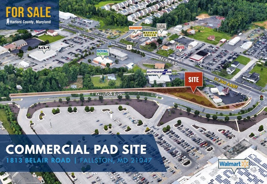 More Photos Of 1817 Belair Rd, Fallston Land For Lease