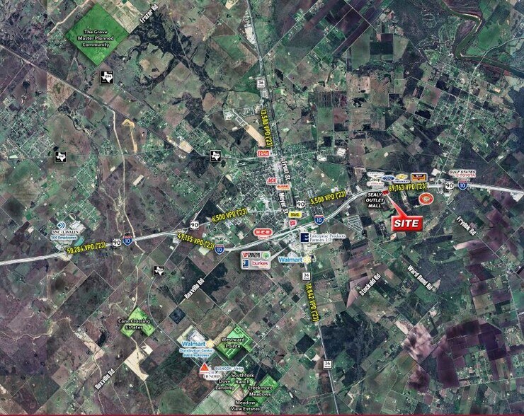 More Photos Of 4089 Interstate 10, Sealy Land For Sale