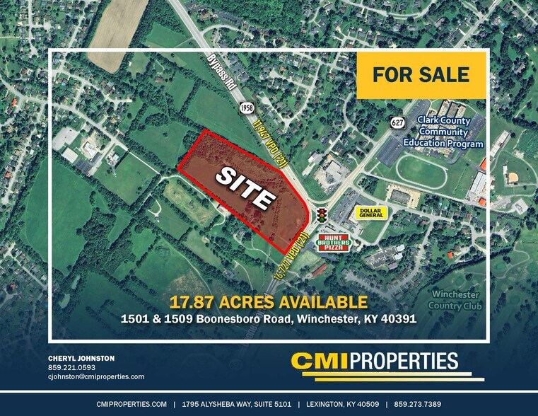 Primary Photo Of 1509 Boonesboro Rd, Winchester Land For Sale