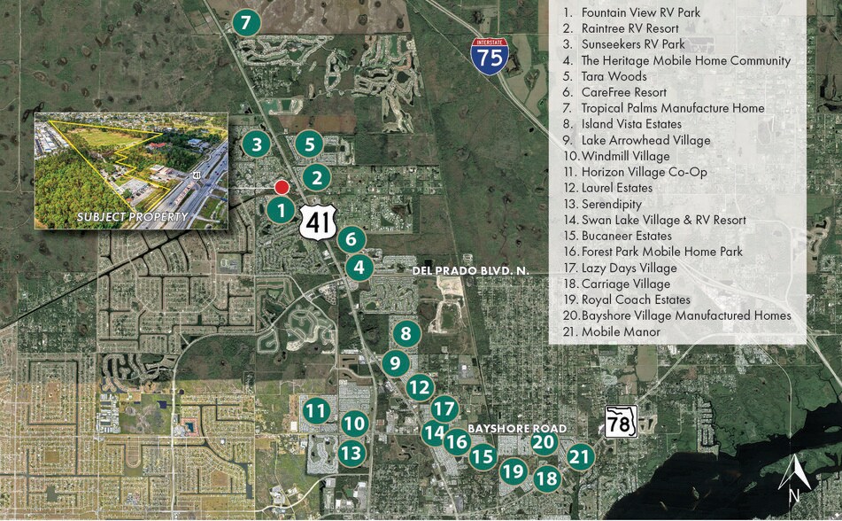 More Photos Of 19001 N Tamiami Trl, North Fort Myers Land For Sale