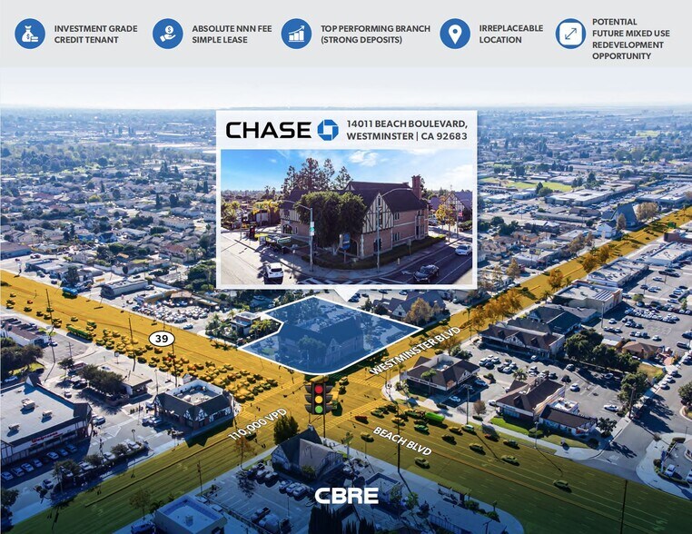 More Photos Of 14011 Beach Blvd, Westminster Bank For Sale