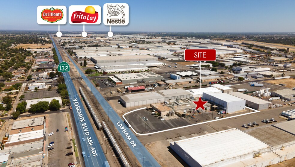 More Photos Of 2068 Lapham Dr, Modesto Food Processing For Lease