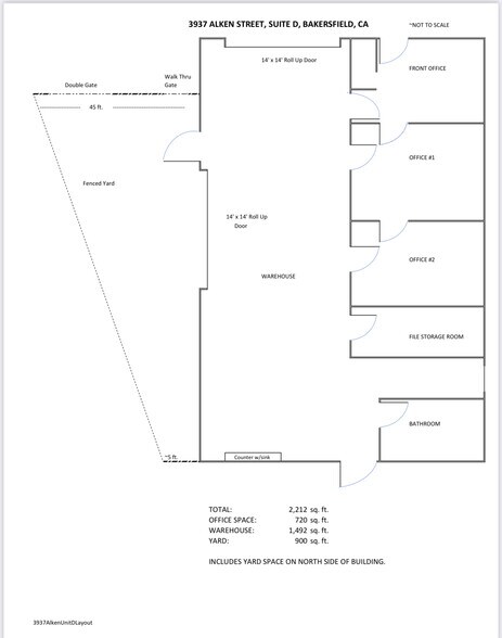 More Photos Of 3937 Alken St, Bakersfield Warehouse For Lease