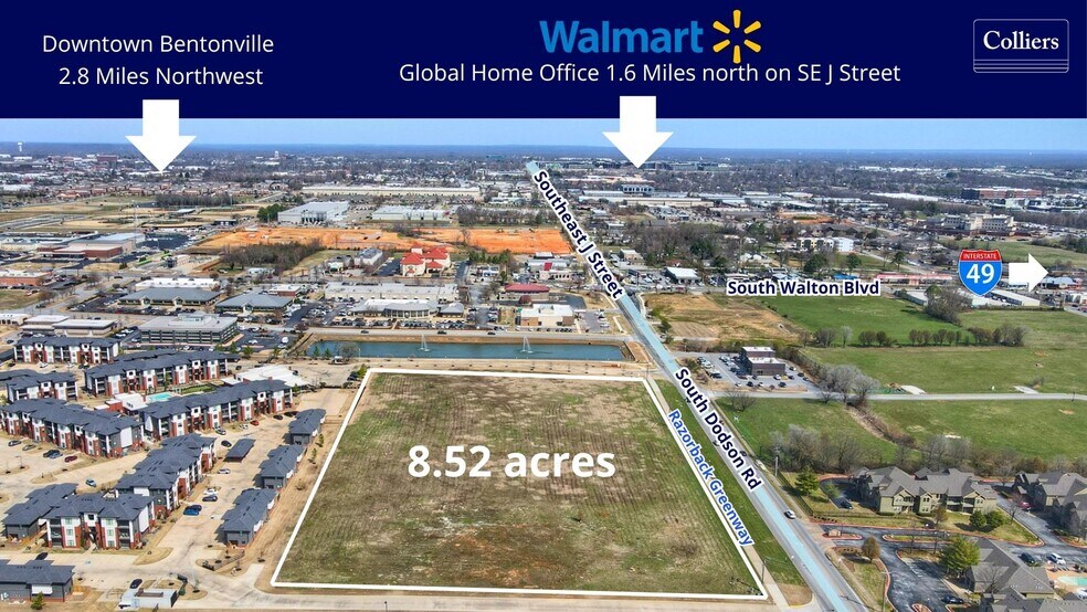 More Photos Of 335 S Dodson Rd, Rogers Land For Sale