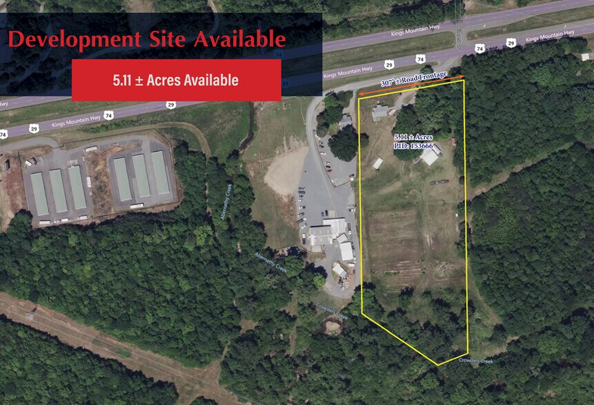 Primary Photo Of 4227 Kings Mountain Hwy, Bessemer City Land For Sale