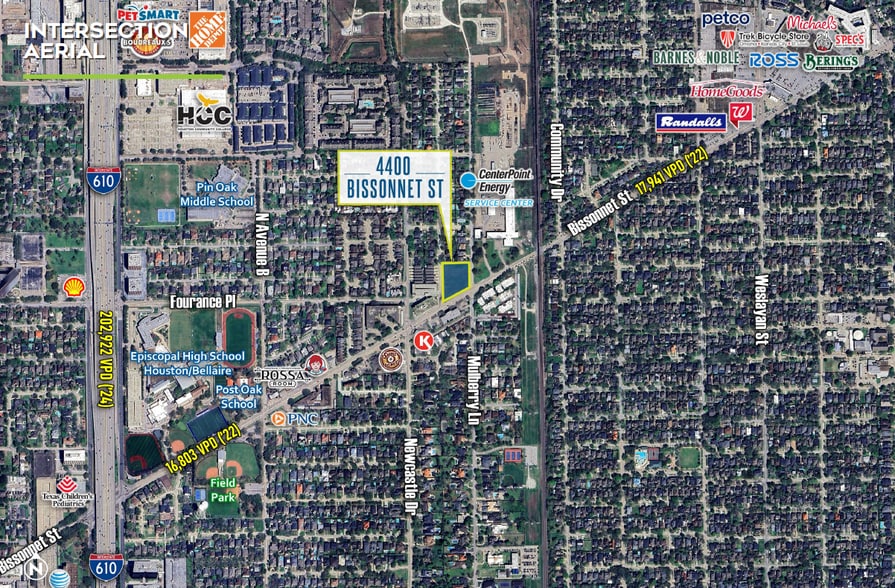 More Photos Of 4400 Bissonnet St, Bellaire Office For Lease