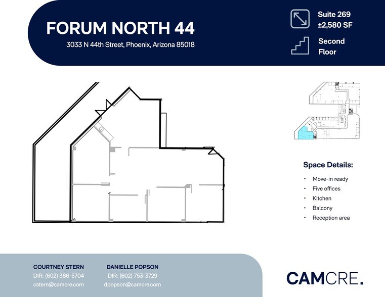 More Photos Of 3033 N 44th St, Phoenix Office For Lease